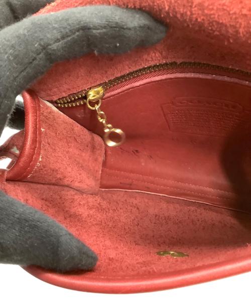 COACH（コーチ）COACH (コーチ) ショルダーバッグ　OLD COACH レッドの古着・服飾アイテム
