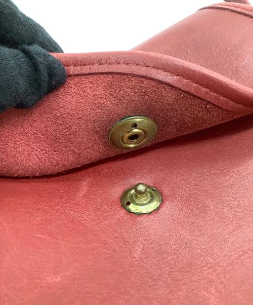 COACH（コーチ）COACH (コーチ) ショルダーバッグ　OLD COACH レッドの古着・服飾アイテム