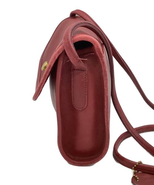 COACH（コーチ）COACH (コーチ) ショルダーバッグ　OLD COACH レッドの古着・服飾アイテム