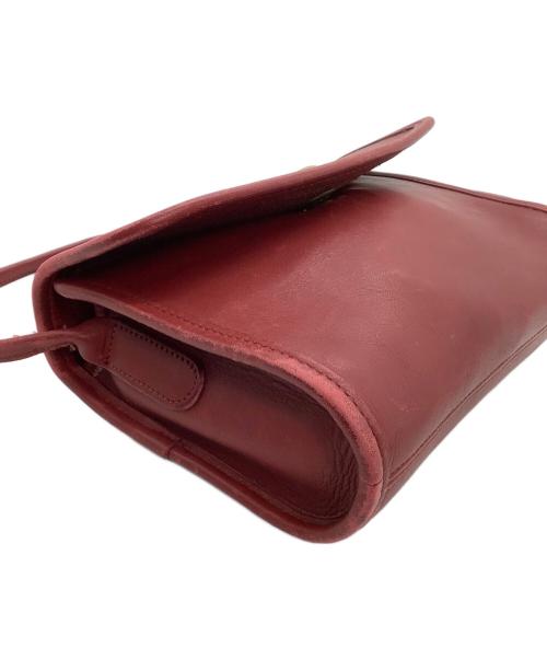 COACH（コーチ）COACH (コーチ) ショルダーバッグ　OLD COACH レッドの古着・服飾アイテム