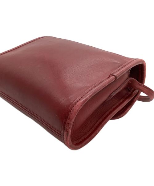 COACH（コーチ）COACH (コーチ) ショルダーバッグ　OLD COACH レッドの古着・服飾アイテム