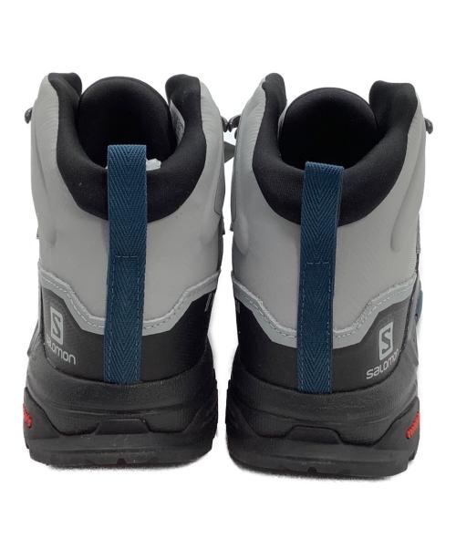 SALOMON（サロモン）SALOMON (サロモン) トレッキングブーツ ブラック×グレー サイズ:23.5の古着・服飾アイテム