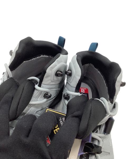 SALOMON（サロモン）SALOMON (サロモン) トレッキングブーツ ブラック×グレー サイズ:23.5の古着・服飾アイテム
