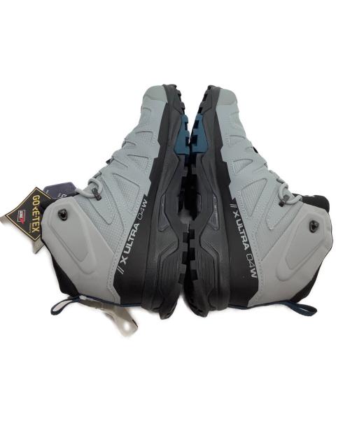 SALOMON（サロモン）SALOMON (サロモン) トレッキングブーツ ブラック×グレー サイズ:23.5の古着・服飾アイテム