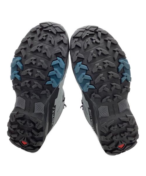 SALOMON（サロモン）SALOMON (サロモン) トレッキングブーツ ブラック×グレー サイズ:23.5の古着・服飾アイテム