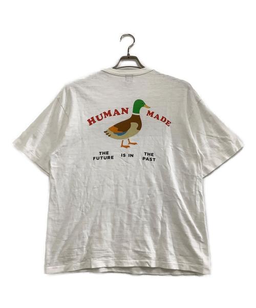 HUMAN MADE（ヒューマンメイド）HUMAN MADE (ヒューマンメイド) 半袖Tシャツ ホワイト サイズ:XLの古着・服飾アイテム