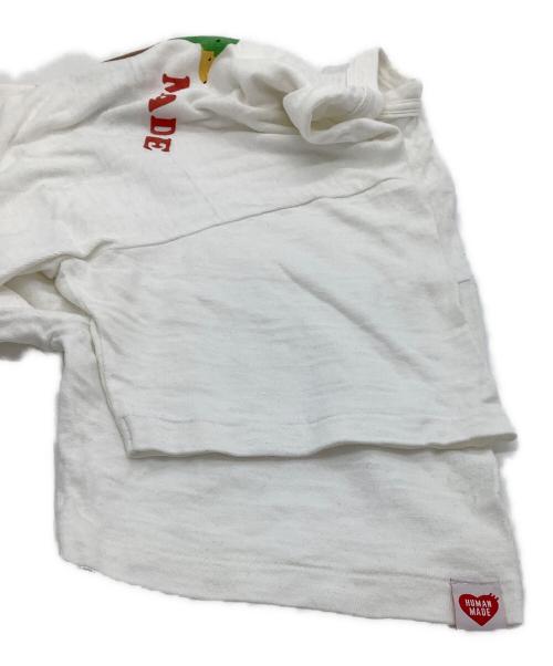 HUMAN MADE（ヒューマンメイド）HUMAN MADE (ヒューマンメイド) 半袖Tシャツ ホワイト サイズ:XLの古着・服飾アイテム