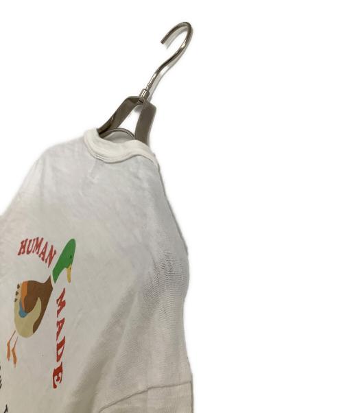HUMAN MADE（ヒューマンメイド）HUMAN MADE (ヒューマンメイド) 半袖Tシャツ ホワイト サイズ:XLの古着・服飾アイテム
