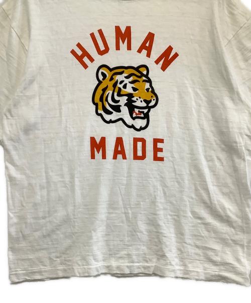 HUMAN MADE（ヒューマンメイド）HUMAN MADE (ヒューマンメイド) 半袖Tシャツ ホワイト サイズ:2XLの古着・服飾アイテム