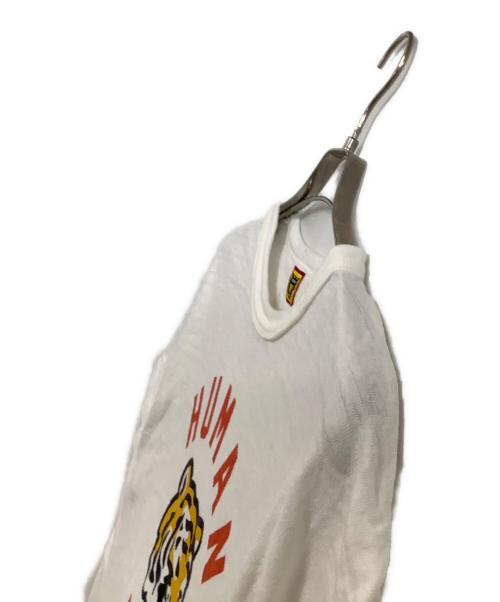 HUMAN MADE（ヒューマンメイド）HUMAN MADE (ヒューマンメイド) 半袖Tシャツ ホワイト サイズ:2XLの古着・服飾アイテム