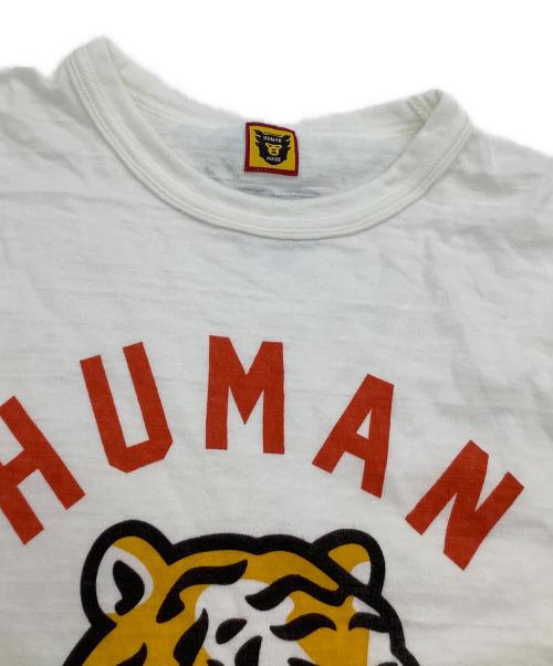 HUMAN MADE（ヒューマンメイド）HUMAN MADE (ヒューマンメイド) 半袖Tシャツ ホワイト サイズ:2XLの古着・服飾アイテム