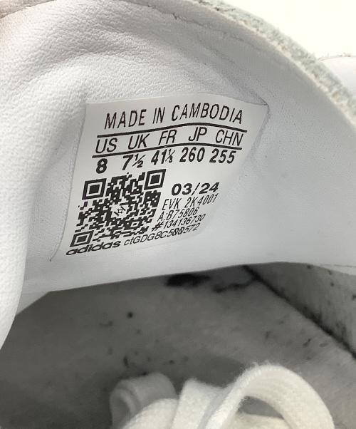 adidas（アディダス）adidas (アディダス) スニーカー ホワイト サイズ:26の古着・服飾アイテム