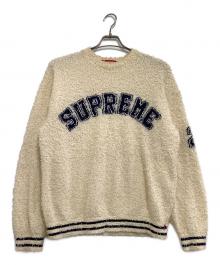 SUPREME（シュプリーム）の古着「薄手ニット　TEXTURED ARC SWEATER CREAM」｜アイボリー