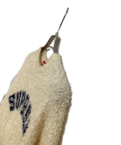 SUPREME（シュプリーム）Supreme (シュプリーム) 薄手ニット　TEXTURED ARC SWEATER CREAM アイボリー サイズ:Mの古着・服飾アイテム