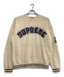 Supreme（シュプリーム）の古着「薄手ニット　TEXTURED ARC SWEATER CREAM」｜アイボリー