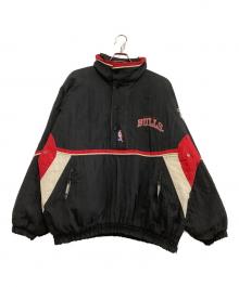 STARTER（スターター）の古着「キルティングジャケット　BULLS」｜ブラック