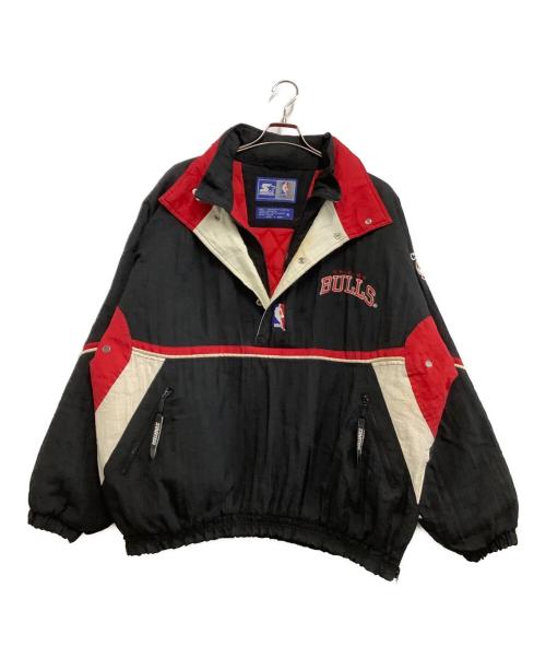 STARTER（スターター）STARTER (スターター) キルティングジャケット　BULLS ブラック サイズ:XLの古着・服飾アイテム