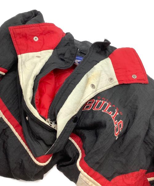 STARTER（スターター）STARTER (スターター) キルティングジャケット　BULLS ブラック サイズ:XLの古着・服飾アイテム