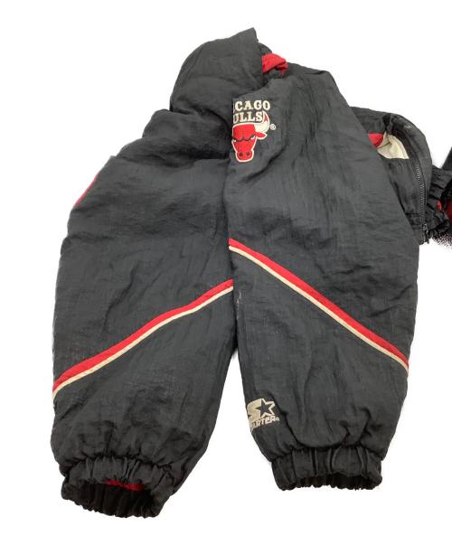 STARTER（スターター）STARTER (スターター) キルティングジャケット　BULLS ブラック サイズ:XLの古着・服飾アイテム