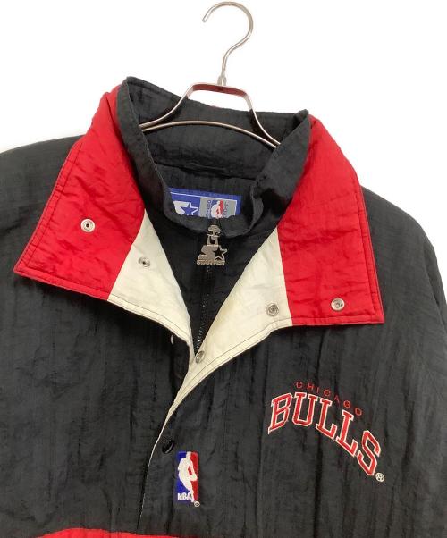 STARTER（スターター）STARTER (スターター) キルティングジャケット　BULLS ブラック サイズ:XLの古着・服飾アイテム