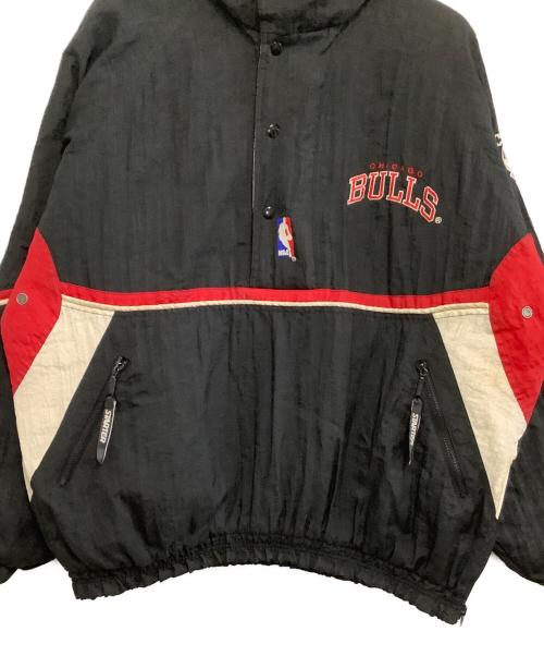 STARTER（スターター）STARTER (スターター) キルティングジャケット　BULLS ブラック サイズ:XLの古着・服飾アイテム