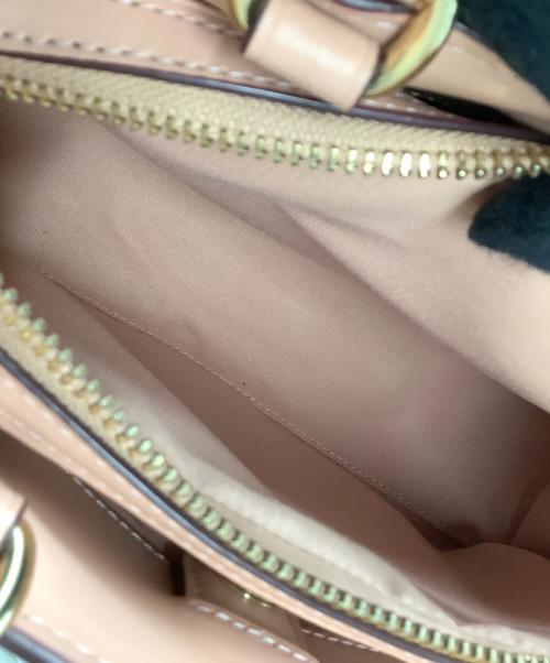 COACH（コーチ）COACH (コーチ) ショルダーバッグ シグネチャー ブラウン×ピンクの古着・服飾アイテム