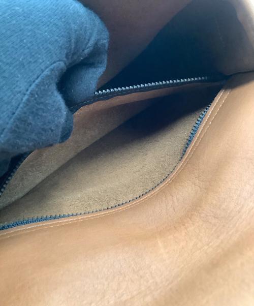COACH（コーチ）COACH (コーチ) レザーショルダーバッグ　OLD COACH ブラウンの古着・服飾アイテム