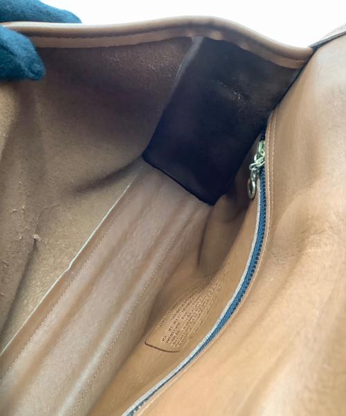 COACH（コーチ）COACH (コーチ) レザーショルダーバッグ　OLD COACH ブラウンの古着・服飾アイテム