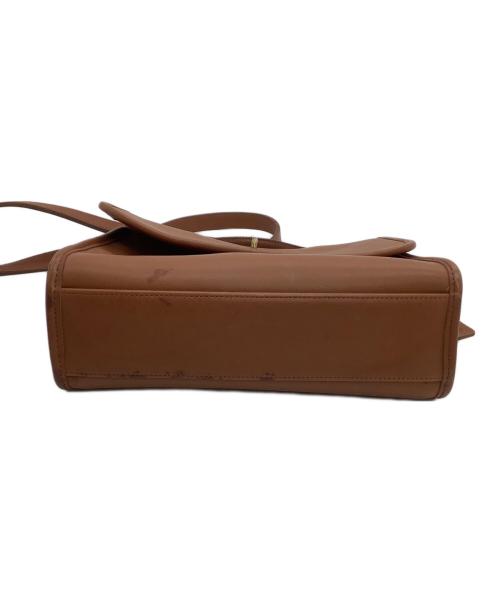 COACH（コーチ）COACH (コーチ) レザーショルダーバッグ　OLD COACH ブラウンの古着・服飾アイテム
