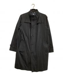 BURBERRY LONDON（バーバリーロンドン）の古着「コート　裏地チェック」｜ブラック
