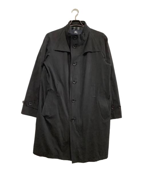 BURBERRY LONDON（バーバリーロンドン）BURBERRY LONDON (バーバリーロンドン) コート　裏地チェック ブラック サイズ:XLの古着・服飾アイテム