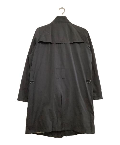 BURBERRY LONDON（バーバリーロンドン）BURBERRY LONDON (バーバリーロンドン) コート　裏地チェック ブラック サイズ:XLの古着・服飾アイテム