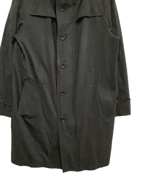 BURBERRY LONDON（バーバリーロンドン）BURBERRY LONDON (バーバリーロンドン) コート　裏地チェック ブラック サイズ:XLの古着・服飾アイテム