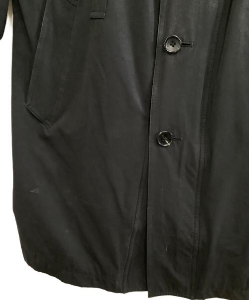 BURBERRY LONDON（バーバリーロンドン）BURBERRY LONDON (バーバリーロンドン) コート　裏地チェック ブラック サイズ:XLの古着・服飾アイテム