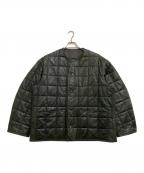 YOKEヨーク）の古着「ジャケット　REVERSIBLE QUILTED LEATHER LINNER BLOUSON」｜グリーン