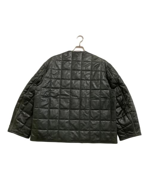 YOKE（ヨーク）YOKE (ヨーク) ジャケット　REVERSIBLE QUILTED LEATHER LINNER BLOUSON グリーン サイズ:2の古着・服飾アイテム