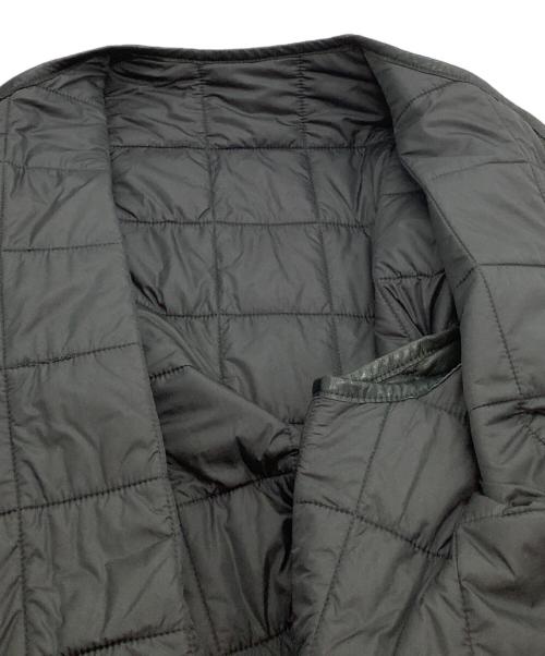 YOKE（ヨーク）YOKE (ヨーク) ジャケット　REVERSIBLE QUILTED LEATHER LINNER BLOUSON グリーン サイズ:2の古着・服飾アイテム