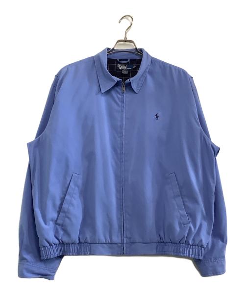 POLO RALPH LAUREN（ポロ・ラルフローレン）POLO RALPH LAUREN (ポロ・ラルフローレン) スイングトップ スカイブルー サイズ:XLの古着・服飾アイテム
