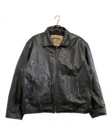 Antica Pelleria（アンティカ・ペッレリーア）の古着「レザージャケット」｜ブラック
