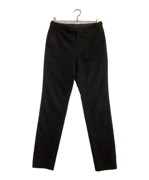 LAD MUSICIAN（ラッドミュージシャン）LAD MUSICIAN (ラッドミュージシャン) スラックス ブラック サイズ:42の古着・服飾アイテム