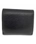 Vivienne Westwood (ヴィヴィアンウエストウッド) コンパクトウォレット　DOT SMALL DOUBLE FLAP ブラック：12000円