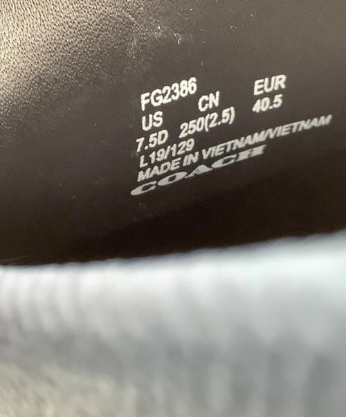 COACH（コーチ）COACH (コーチ) ドライビングシューズ モット ドライバー ネイビー サイズ:US7.5Dの古着・服飾アイテム