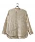 AURALEE（オーラリー）の古着「長袖シャツ　ASHED FINX TWILL BIG SHIRTS」｜アイボリー