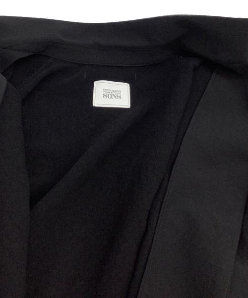 UNITED ARROWS & SONS（ユナイテッドアローズ＆サンズ）UNITED ARROWS & SONS (ユナイテッドアローズ アンド サンズ) セットアップスーツ ブラック サイズ:Mの古着・服飾アイテム