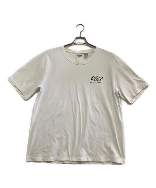 WACKO MARIA（ワコマリア）WACKO MARIA (ワコマリア) 半袖Tシャツ GUILTY PARTIES ロゴ ホワイト サイズ:XLの古着・服飾アイテム