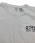 中古・古着 WACKO MARIA (ワコマリア) 半袖Tシャツ GUILTY PARTIES ロゴ ホワイト サイズ:XL：7000円