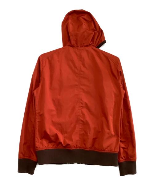 BURBERRY BLACK LABEL（バーバリーブラックレーベル）BURBERRY BLACK LABEL (バーバリーブラックレーベル) ナイロンパーカー　裏地カモフラージュ柄 オレンジ サイズ:Lの古着・服飾アイテム