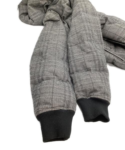 BURBERRY BLACK LABEL（バーバリーブラックレーベル）BURBERRY BLACK LABEL (バーバリーブラックレーベル) 中綿ジャケット　チェック ブラック サイズ:Mの古着・服飾アイテム