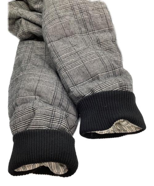 BURBERRY BLACK LABEL（バーバリーブラックレーベル）BURBERRY BLACK LABEL (バーバリーブラックレーベル) 中綿ジャケット　チェック ブラック サイズ:Mの古着・服飾アイテム