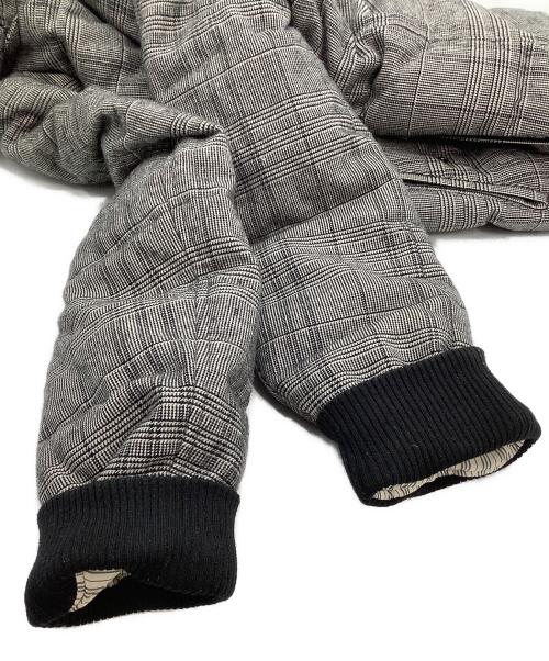 BURBERRY BLACK LABEL（バーバリーブラックレーベル）BURBERRY BLACK LABEL (バーバリーブラックレーベル) 中綿ジャケット　チェック ブラック サイズ:Mの古着・服飾アイテム